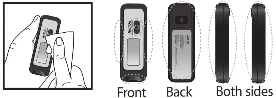 ReliOn A6E0C632 Blood Glucose Monitoring - Pre-Cleaning and Disinfection Procedure 2