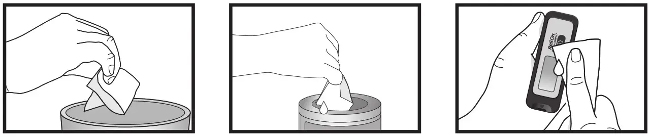 ReliOn A6E0C632 Blood Glucose Monitoring - Pre-Cleaning and Disinfection Procedure 3