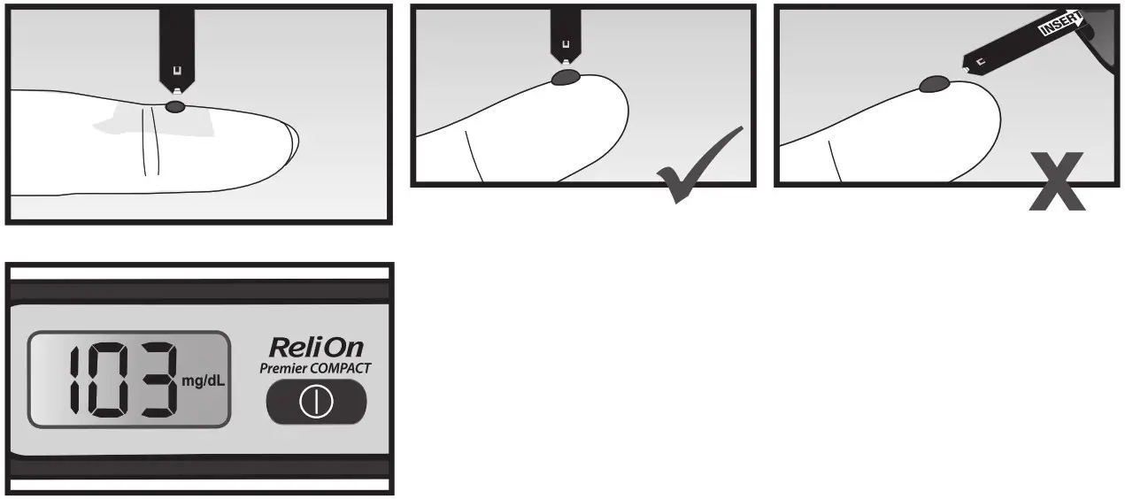 ReliOn A6E0C632 Blood Glucose Monitoring - Testing Your Blood Glucose Level 4