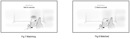 Matching of remote control