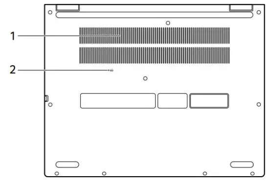 acer SP513 55N Spin 5 Convertible Touch Screen Laptop - Base view