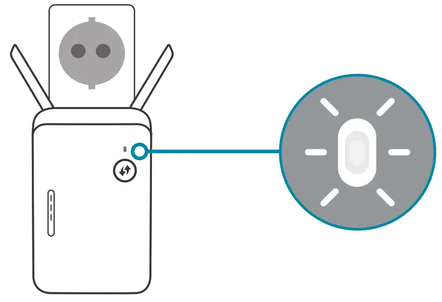 D Link E15 Wi Fi 6 Extender - LED