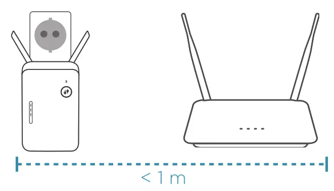D Link E15 Wi Fi 6 Extender - power