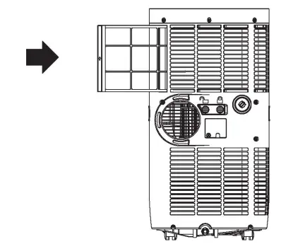 Whynter ARC 115WG Compact Size 11 000 BTU Portable Air Conditioner - CONDITIONER