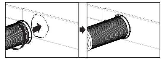 Whynter ARC 115WG Compact Size 11 000 BTU Portable Air Conditioner - WINDOW KIT INSTALLATION 4