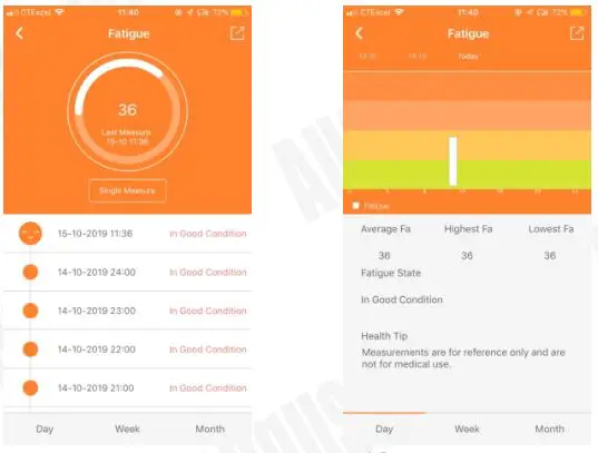 AUDAR Smart Healthcare Wristband - Fatigue
