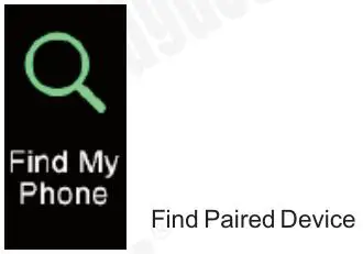 AUDAR Smart Healthcare Wristband - Find Device