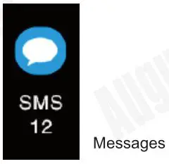 AUDAR Smart Healthcare Wristband - Messages