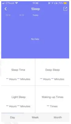AUDAR Smart Healthcare Wristband - Sleep 2
