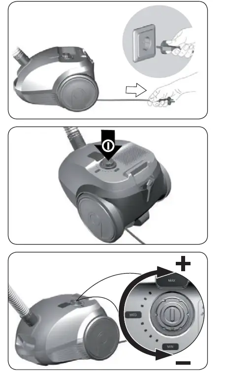 BOSCH BZGL2 Bagged Vacuum Cleaner 3