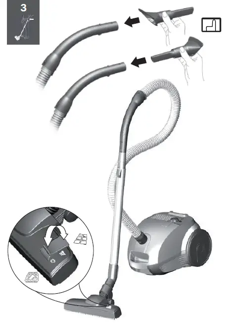 BOSCH BZGL2 Bagged Vacuum Cleaner 4