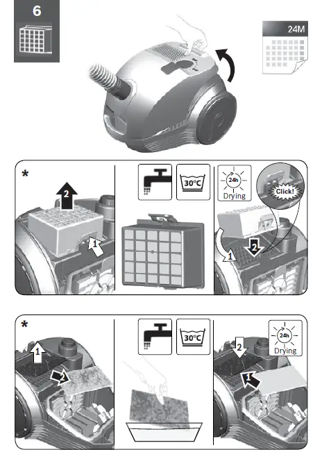 BOSCH BZGL2 Bagged Vacuum Cleaner 7