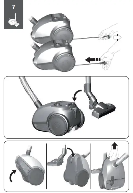 BOSCH BZGL2 Bagged Vacuum Cleaner 8