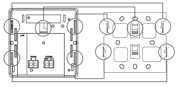 LG PWFMDD200 Cloud Gateway Controller - plate