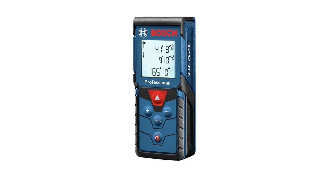 Bosch Glm165-40 Laser Distance Meter Instruction Manual