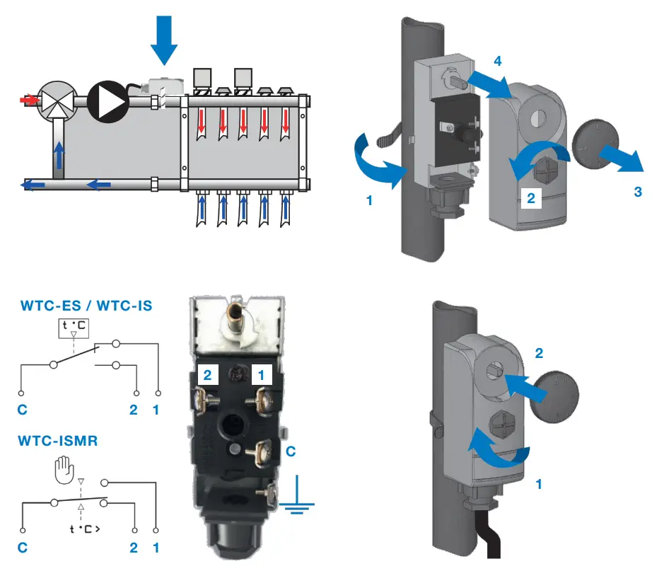 WATTS WTC ISMR Contact Thermostat - fig.