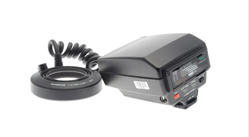 Olympus T10 Ring Flash 1 + Power Control 1 Instruction Manual