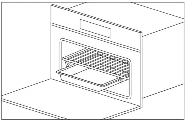 Haier HWO45NB6T0B1 I Touch Compact Series 6 Oven - First use 2