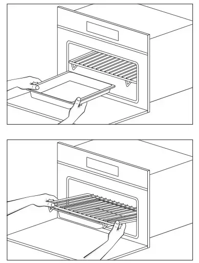 Haier HWO45NB6T0B1 I Touch Compact Series 6 Oven - First use 3