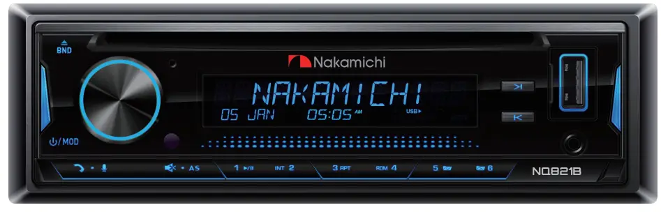Nakamichi NQ821B CD Receiver