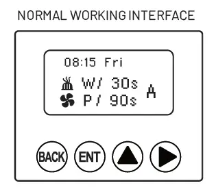 NORMAL WORKING INTERFACE Acess the official video tutorial: https://youtu.be/jw-mbckVvuQ VIDEO TUTORIAL V I .Ac c e s s o r i e s a n d s p a r e p a r t s Please clean