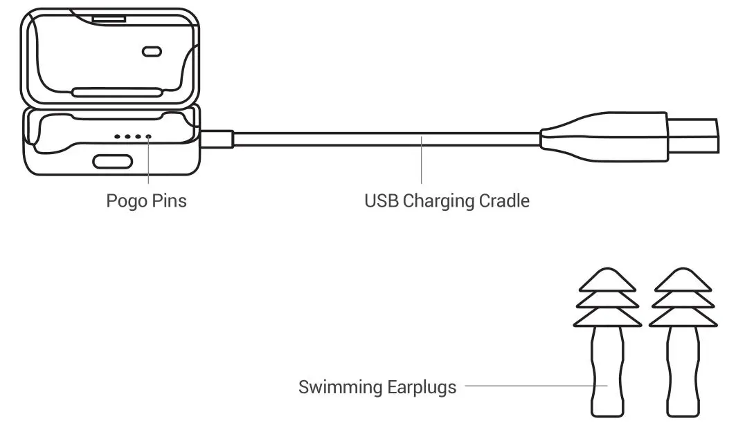AFTERSHOKZ XTRAINERZ Wireless Sports Headphones - What’s In The Box