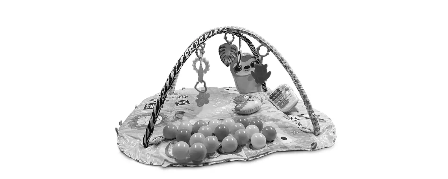 Vtech Dfef4ca0 7-in-1 Senses And Stages Developmental Gym Instruction Manual