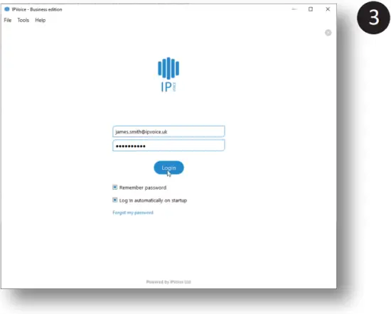 IPVOICE Mobile app - Installaing 7
