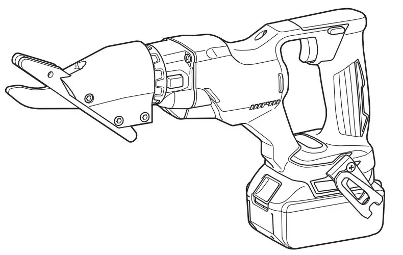Makita Djs800 Cordless Cement Shear Instruction Manual