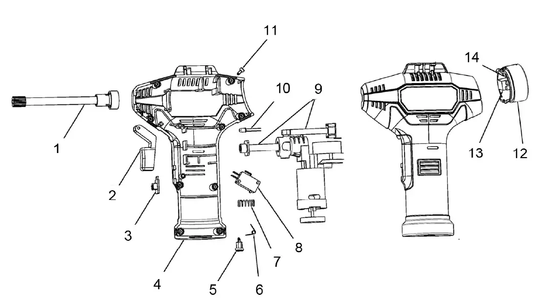 Clarke CTC150 12V Tyre Inflator 8