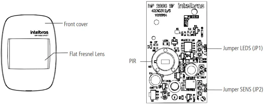 intelbras IVP 2000 SF Wireless Passive Infrared Sensor - Overview