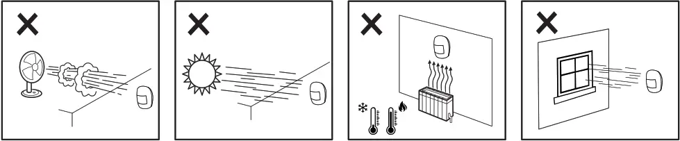 intelbras IVP 2000 SF Wireless Passive Infrared Sensor - sunlight reflections