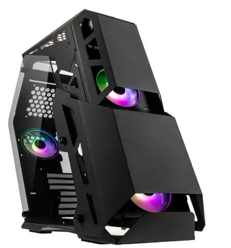 KOLINK Big Chungus Shredded Midi Tower ARGB Showcase -