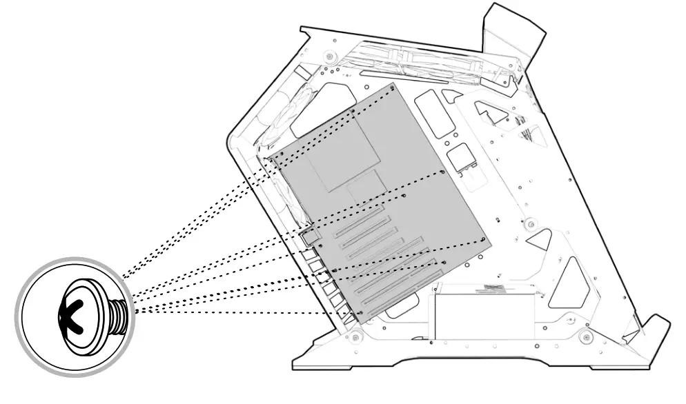 KOLINK Big Chungus Shredded Midi Tower ARGB Showcase - fig 1