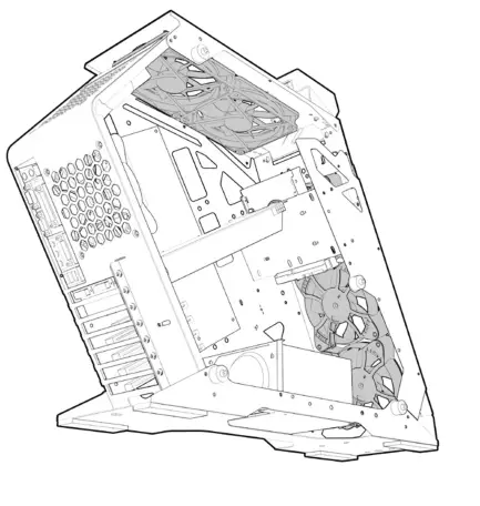 KOLINK Big Chungus Shredded Midi Tower ARGB Showcase - fig 6