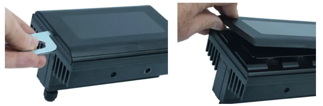 Hanwha Techwin SECL IR940 POEPL nM Infrared and White Light LED Illuminators - Finally firmly clip