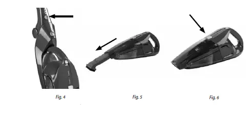 concept VP 4100 Cyclone Upright Vacuum Cleaner- fig 3
