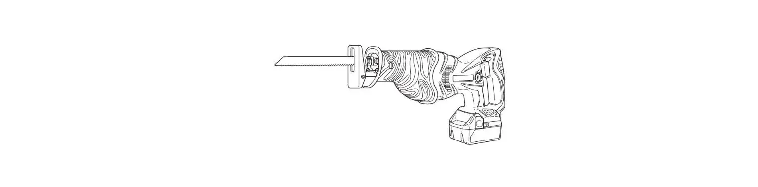 Hikoki Cr18dsl 18v Cordless Reciprocating Saw Instruction Manual