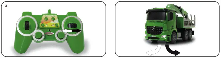 JAMARA 404935 Mercedes Benz Arocs 120 2 4GHz - Operation 3