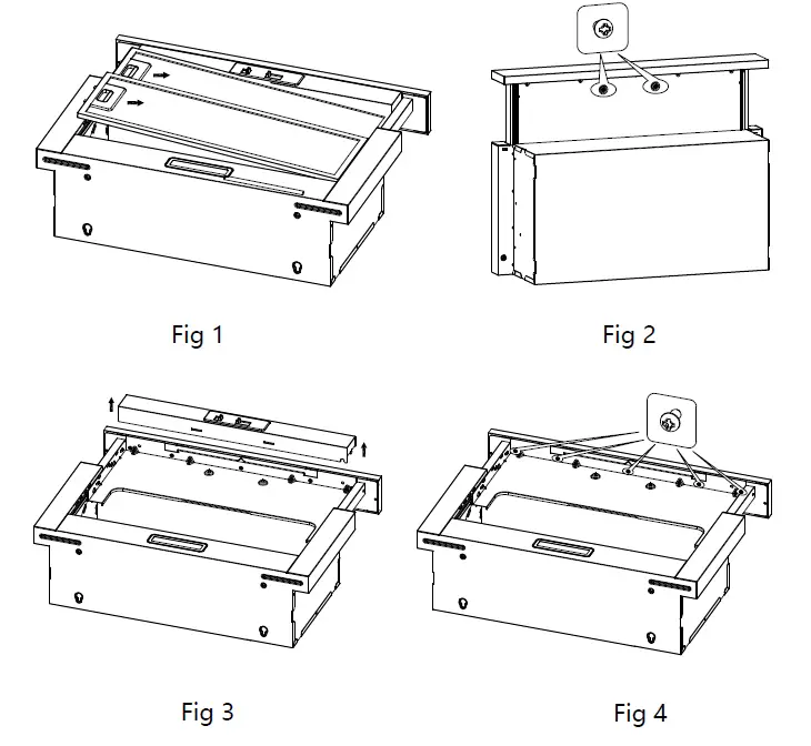 kleenmaid RHSOR61 60cm Slide Out Rangehood fig 13