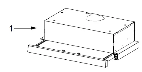 kleenmaid RHSOR61 60cm Slide Out Rangehood fig 5