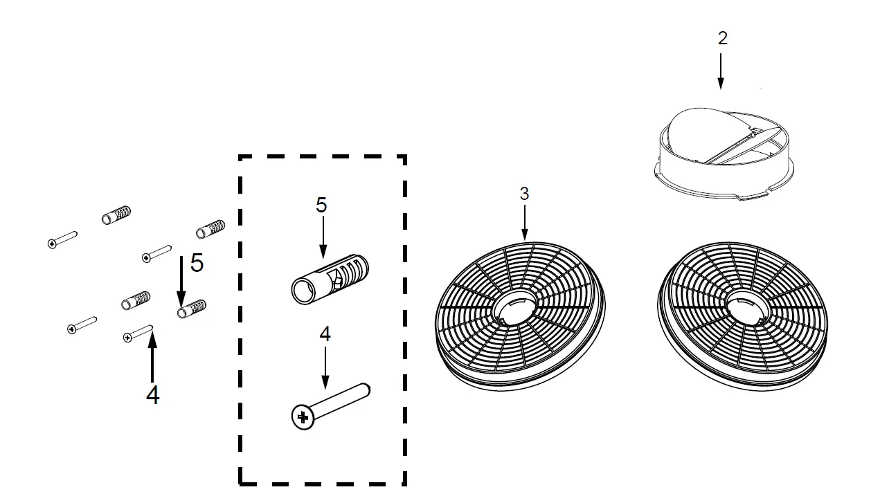 kleenmaid RHSOR61 60cm Slide Out Rangehood fig 6