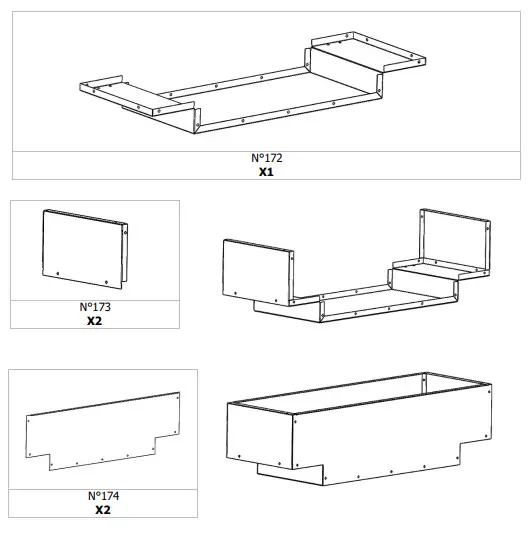 unitech Unifix 800 EGF Multi Solar Panels Mounting Bracket - Fig 13