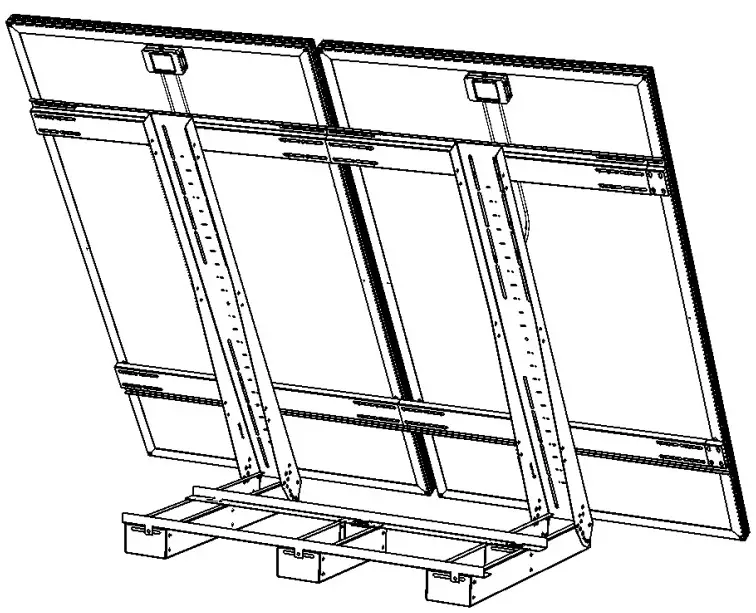 unitech Unifix 800 EGF Multi Solar Panels Mounting Bracket - Fig 22