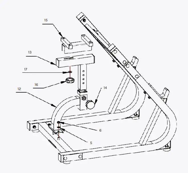 CORTEX BN-8 Preacher Pad User Manual - ASSEMBLY INSTRUCTIONS