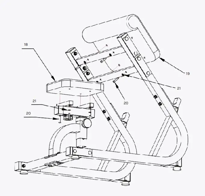 CORTEX BN-8 Preacher Pad User Manual - ASSEMBLY INSTRUCTIONS