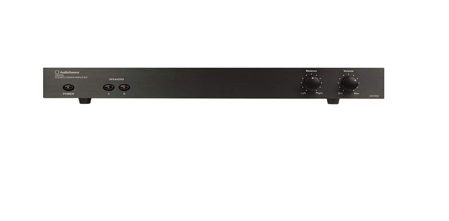 Audiosource Digital Amplifier, 2 Channel Stereo Power D Amplifier-complete Features/user Guide