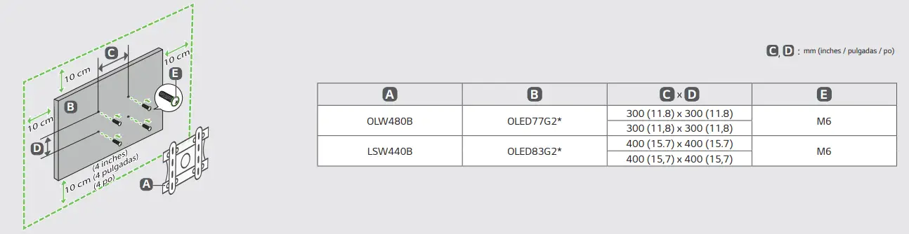 LG OLED83G2PUA OLED evo Gallery TV 10