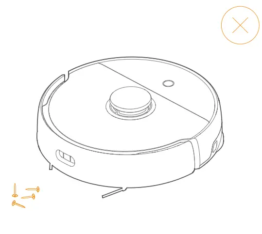 NARWAL YJCC012 Feo Robot Vacuum and Mop 13