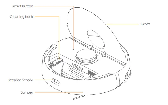 NARWAL YJCC012 Feo Robot Vacuum and Mop 4